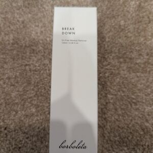 NIB Borboleta Break Down Oil Free Makeup Remover 3.38 Fl Oz